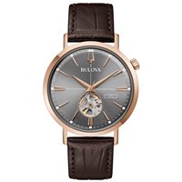 Orologio Bulova Aerojet Automatic in Acciaio placcato oro rosa 97A171 - 97A171